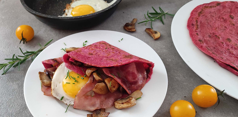 PALACINKY Z ČERVENEJ REPY