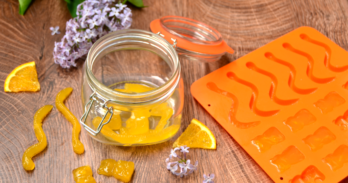 DOMÁCE ŽELATINOVÉ CUKRÍKY