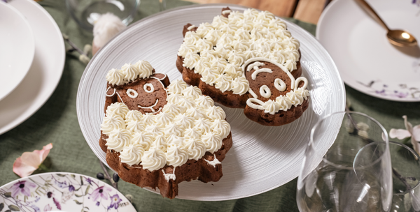 VEĽKONOČNÁ OVEČKA S KRÉMOM A VÔŇOU BANÁNU