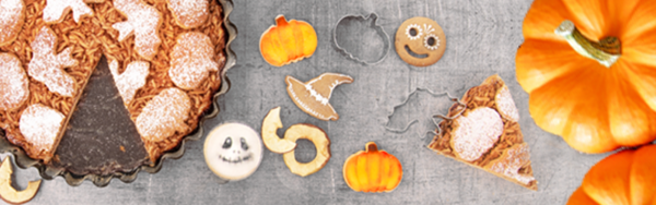 HALLOWEENSKÝ MRIEŽKOVÝ KOLÁČ