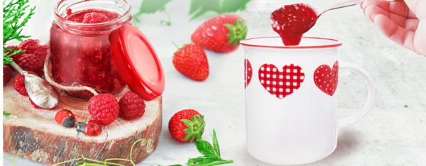 MALINOVÝ DŽEM S NÁDYCHOM KOKOSU