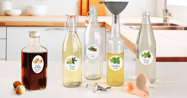 AKO OZNAČIŤ SIRUPY A DOMÁCU PÁLENKU