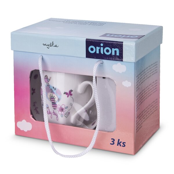 Jedálenská detská sada MYŠKA 3 diely