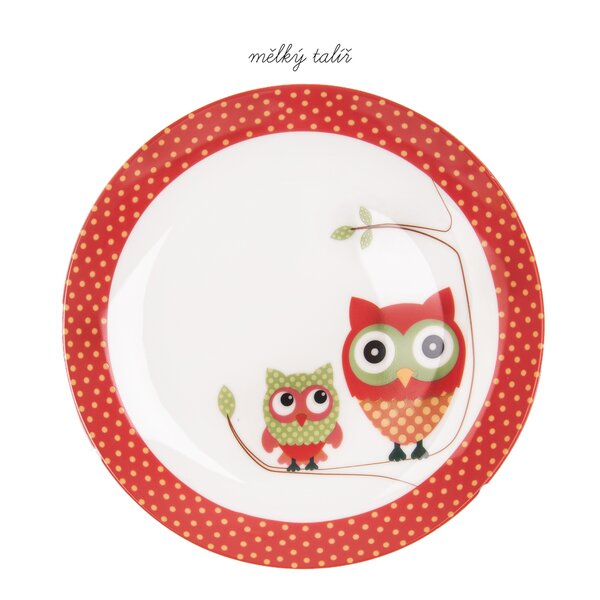 Jedálenská detská súprava SOVA 3 diely