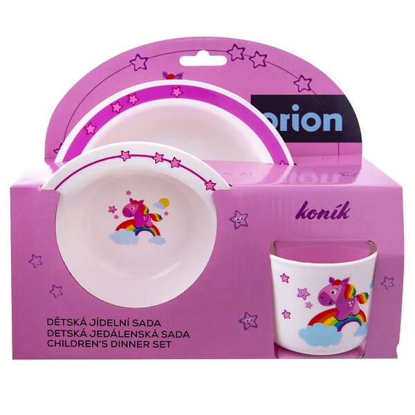 Jedálenská sada koník 3 diely