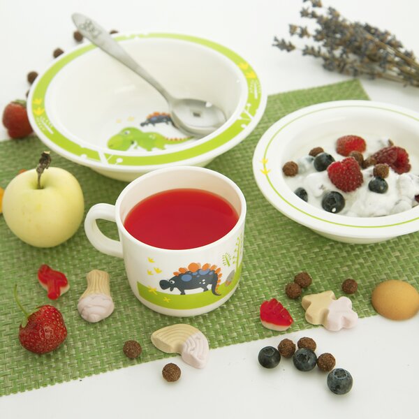 Jedálenská detská sada dino 3 diely