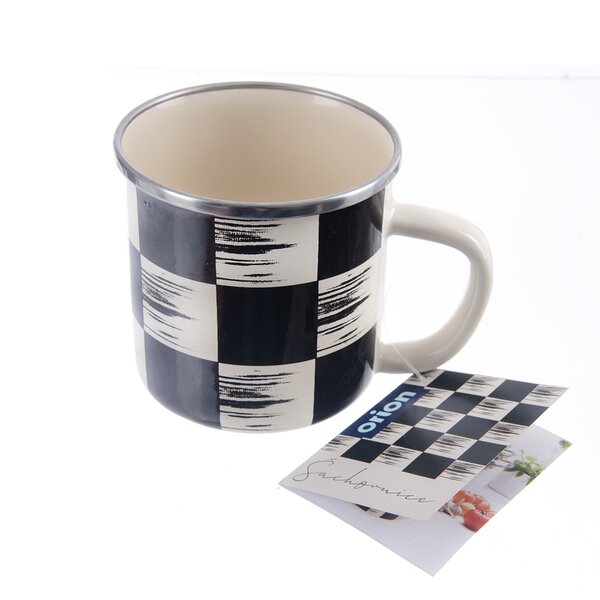 Hrnček ŠACHOVNICA Lem 0,41 l