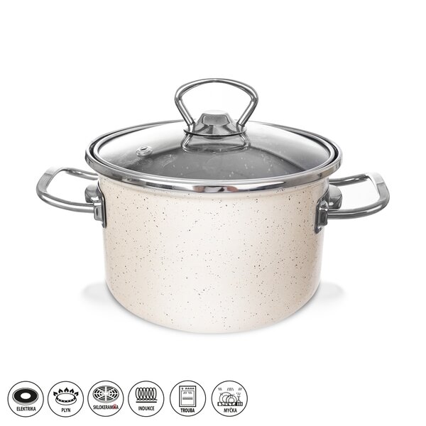 Hrnec GRANDE COPPER s poklicí 2,1 l