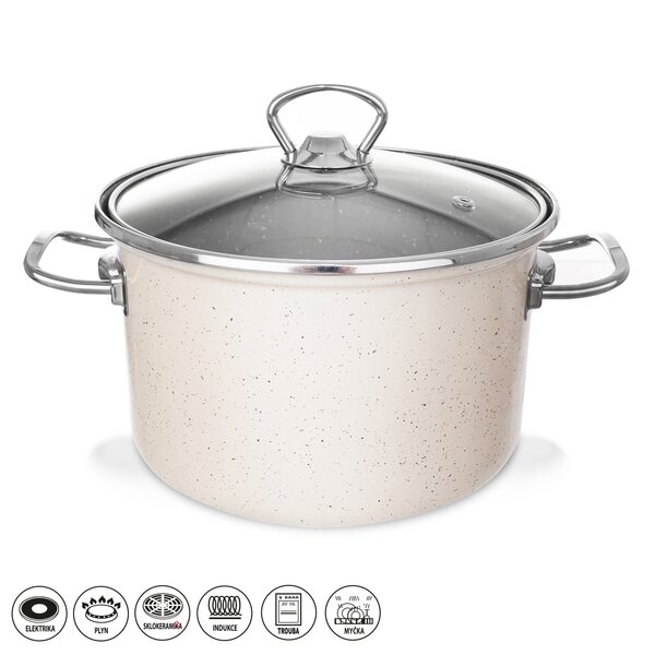 Hrnec GRANDE COPPER s poklicí 3,6 l