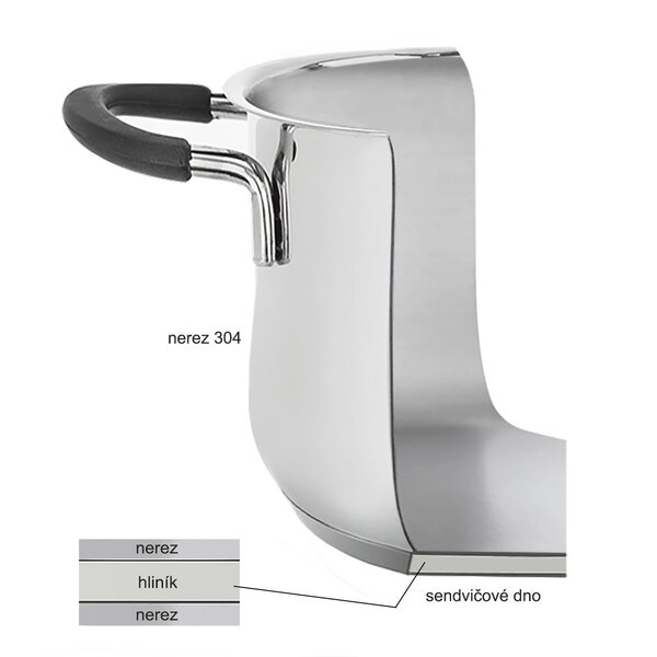 Kastról DALIE s pokrievkou 3,3 l