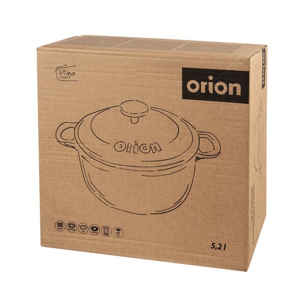 Hrniec s pokrievkou LIATINA SMALT 5,2 l