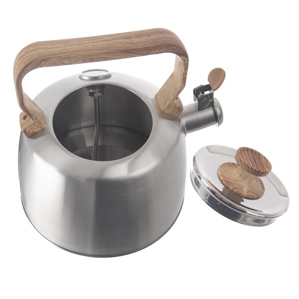 Čajník s píšťalou a teplomerom 3,2 l