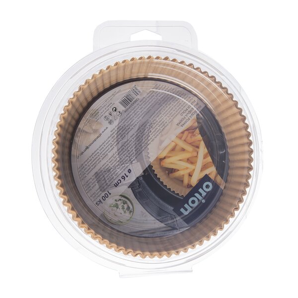 Forma na pečenie do teplovzdušnej fritézy pr. 16/19,5 cm 100 ks