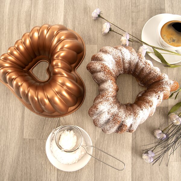 Forma na pečenie Marissa bábovka srdce 28,5x26,5cm