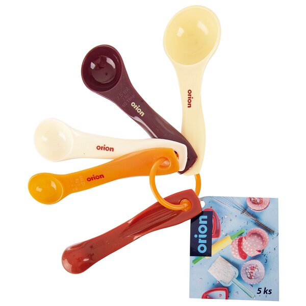 Kuchynská odmerka lyžička 5 ks