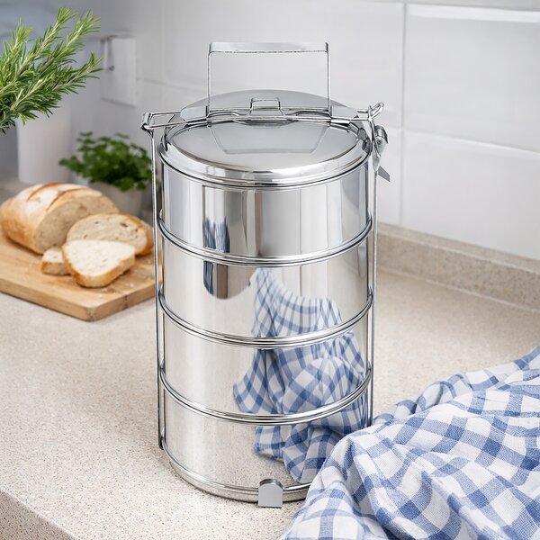 Obedár 4x1,3 l s viečkami