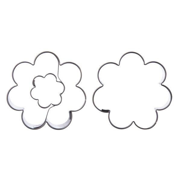 Vykrajovačka KVET sada 2 ks