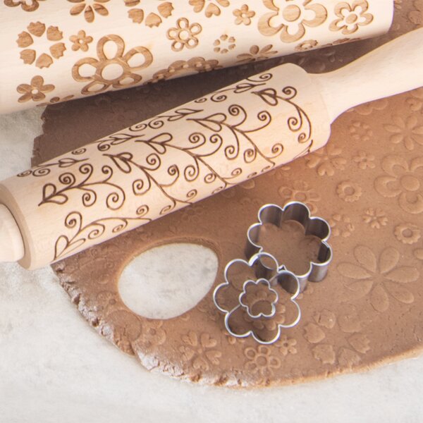 Vykrajovačka KVET sada 2 ks