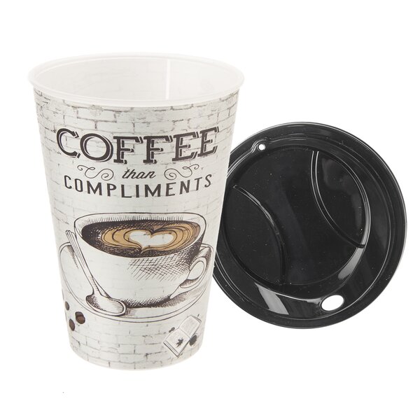 Pohár s viečkom 0,45 l