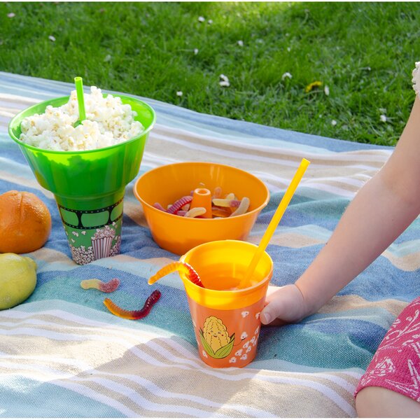 Pohár s miskou a slamkou 0,55 l