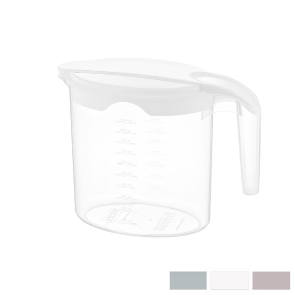 Džbán s odmerkou a viečkom 1 l