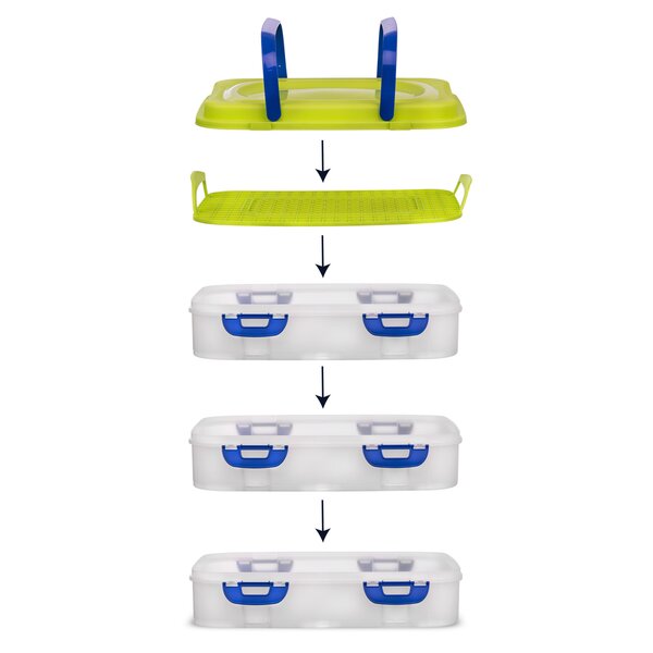 Piknik box s uchami 3 poschodia
