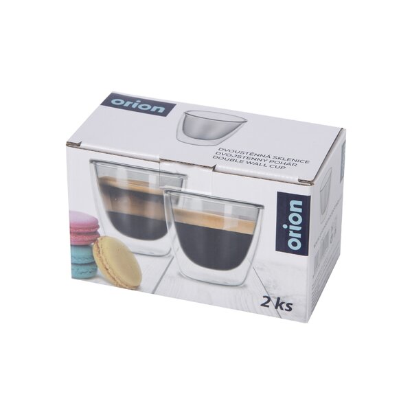 Dvojstenný pohár DOUBLE espresso 0,11 l 2 ks