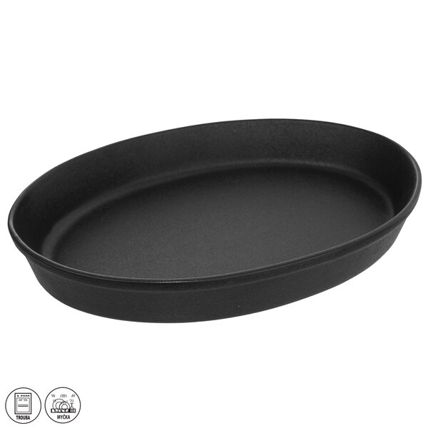 Zapekacia miska BLACK 37,5x25,5x5,5 cm