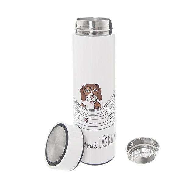 Termoska NEKONEČNÁ LÁSKA pes 0,4 l