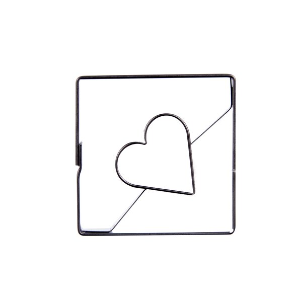 Vykrajovačka štvorec srdiečko