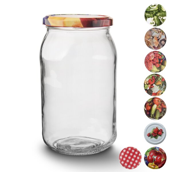 Zavárací pohár s viečkom 0,9 l