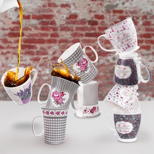 Hrnček porc.0,35l LEVANDULA