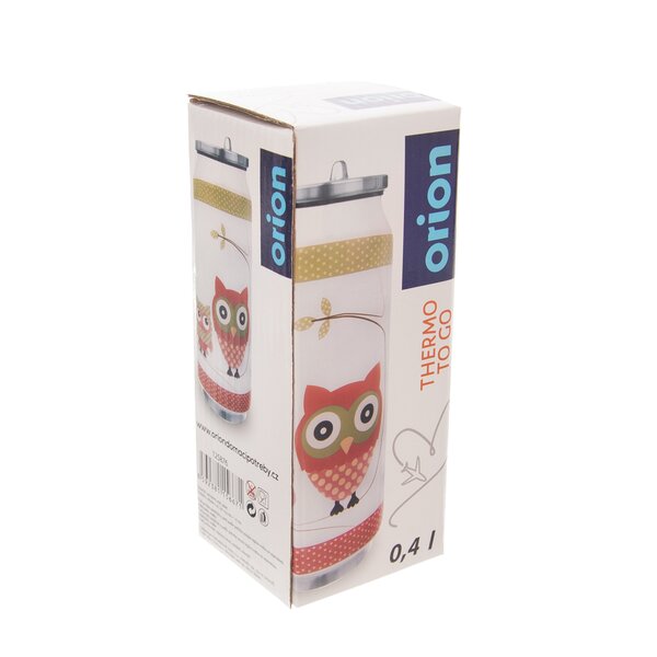 Termoska plechovka SOVA 0,4 l