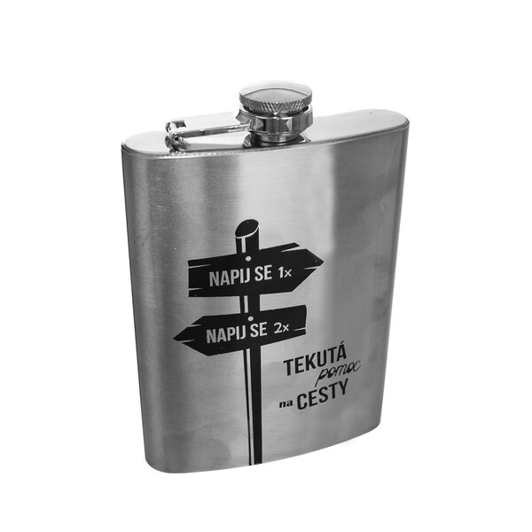 Vrecková fľaša Tekutá pomoc na cesty 0,24 l