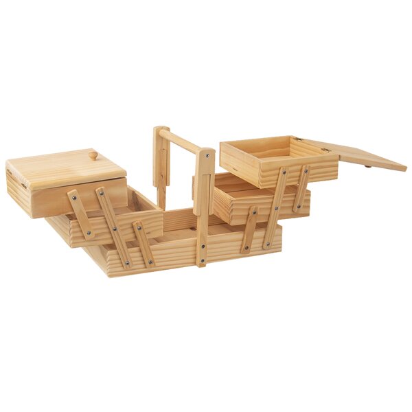 Kazeta na šitie rozkladacia 30x18x19 cm