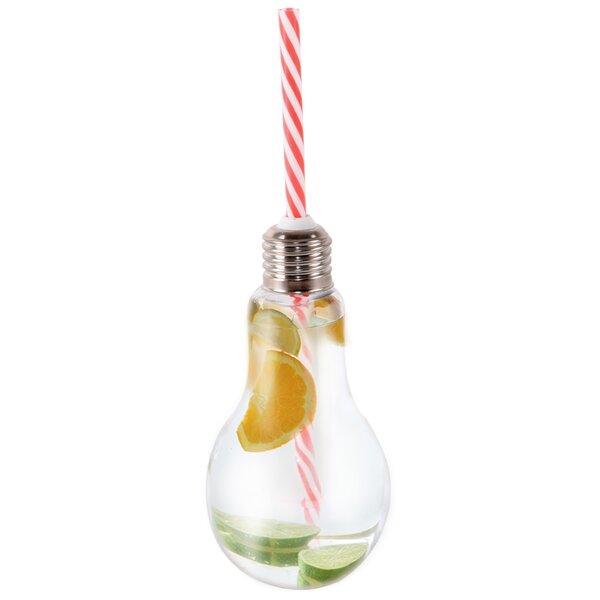 Pohár s viečkom a slamkou ŽIAROVKA 0,45 l