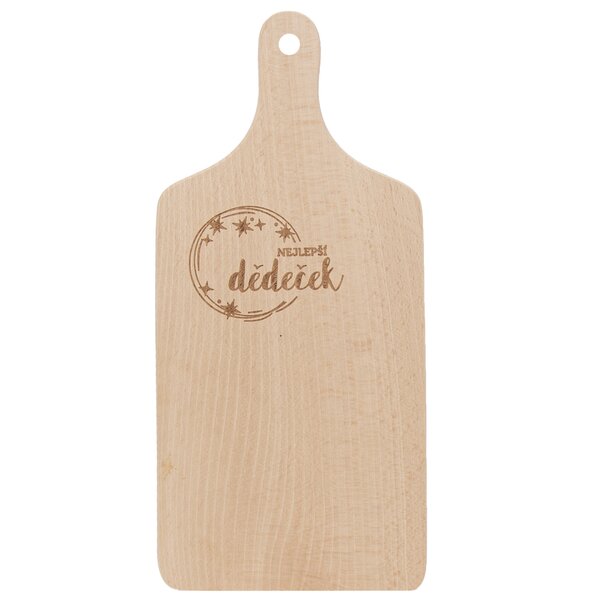 Doska na krájanie NEJLEPŠÍ DĚDEČEK 30x14 cm