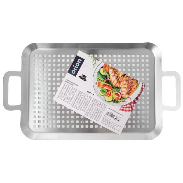 Plech grilovací 43x25 cm