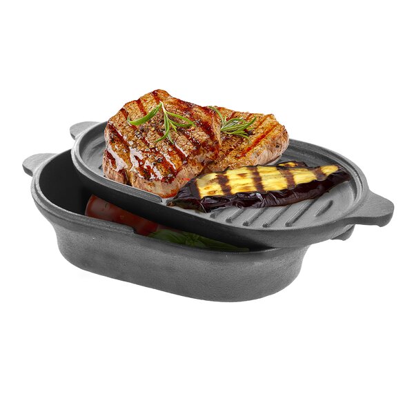 Pekáč s poklopom LIATINA 28x16 cm