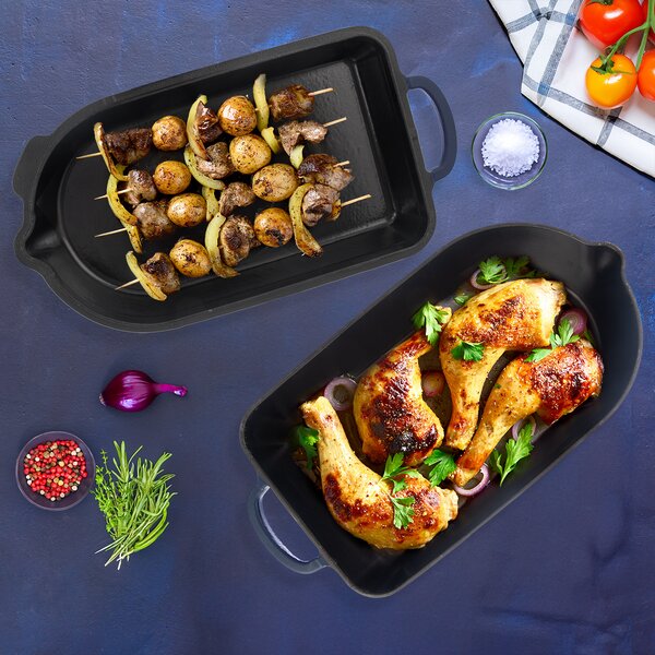 Pekáč LIATINA SMALT obojstranný 42,5x22 cm