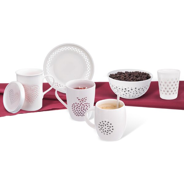 Hrnček s pokrievkou Light srdce 0,42 l