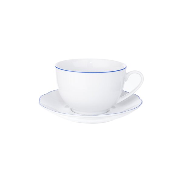Hrnček s podšálkou Blue line 0,28 l