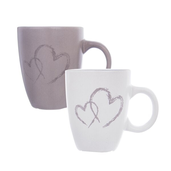Hrnček Double Love SRDCE 0,14 l 2 ks