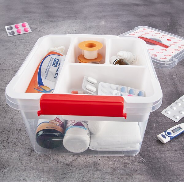 Box na lieky Medico delený