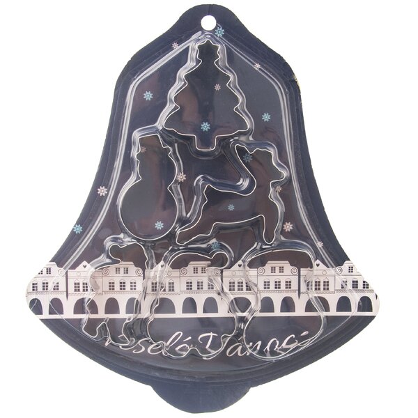 Vykrajovačka DOMKY Vianoce 6 ks