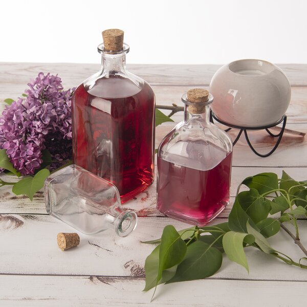 Fľaša s korkom 0,11 l