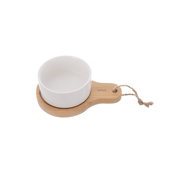 Servírovacia miska s táckou WHITELINE