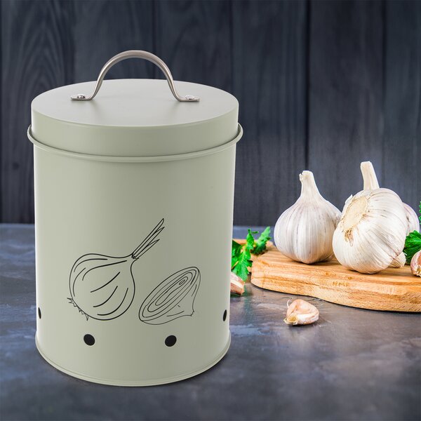 Dóza Cesnak pr. 11 cm GREENISH