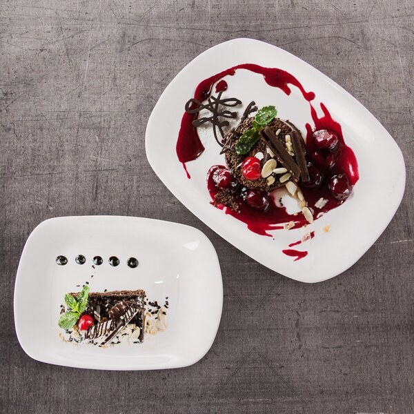 Servírovací tanier LUNA 22x16 cm