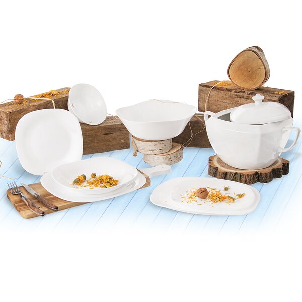 Dezertný tanier LUNA 20x20 cm